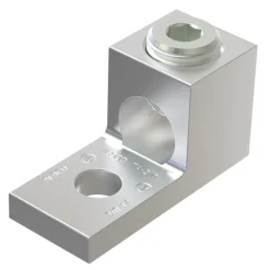 Gardner Bender 14-2/0 AWG Electrical Lug Silver 2 pk