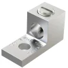 Gardner Bender 14-1/0 AWG Electrical Lug Silver 2 pk