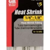 Gardner Bender 1/4 in. D Heat Shrink Tubing White 5 pk