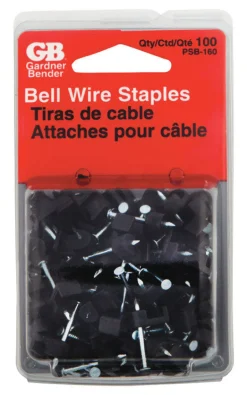 Gardner Bender 3/16 in. W Polyethylene Insulated Wire Staple 100 pk