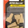 Gardner Bender Hex-Lok 22-8 Ga. Copper Wire Wire Connectors Tan 6 pk