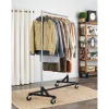 GARMENT RACK Z BLK/SLV