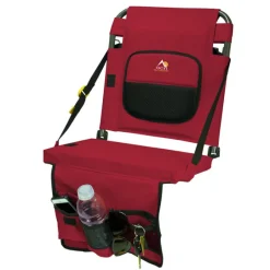 GCI Outdoor Red Bleacher Back Stadium Chair (Pack of 4)