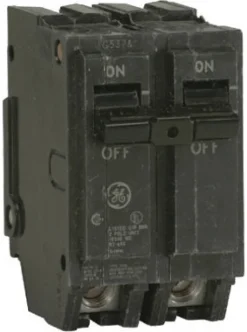 GE Q-Line 20 amps Standard 2-Pole Circuit Breaker