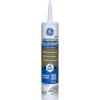 GE Silicone 2 Clear Silicone 2 Window and Door Silicone 10.1 oz. (Pack of 12)