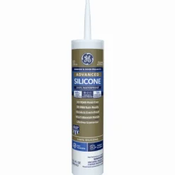 GE Silicone 2 Clear Silicone 2 Window and Door Silicone 10.1 oz. (Pack of 12)