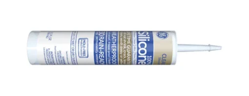GE Silicone 2 Clear Silicone 2 Window and Door Silicone 10.1 oz. (Pack of 12)