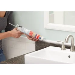 GE Silicone 2 Clear Silicone 2 Kitchen and Bath Silicone 10.1 oz. (Pack of 12)