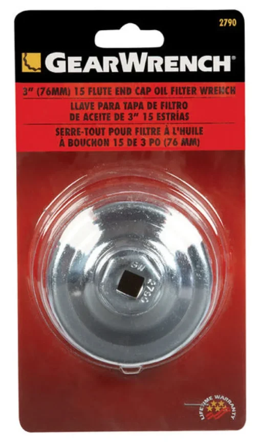 GearWrench End Cap Oil Filter Wrench 3-3/4 in.