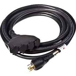 Generac 10/4 240 V 20 ft. L Generator Cord