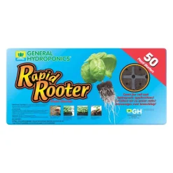 General Hydroponics Rapid Rooter Plant Starter Plugs 50