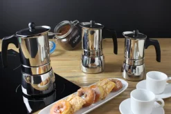 Genova 6 Cups Stainless Steel Espresso Maker