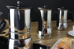 Genova 6 Cups Stainless Steel Espresso Maker