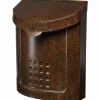 Gibraltar Mailboxes Lockhart Decorative Galvanized Steel Wall Mount Copper Mailbox
