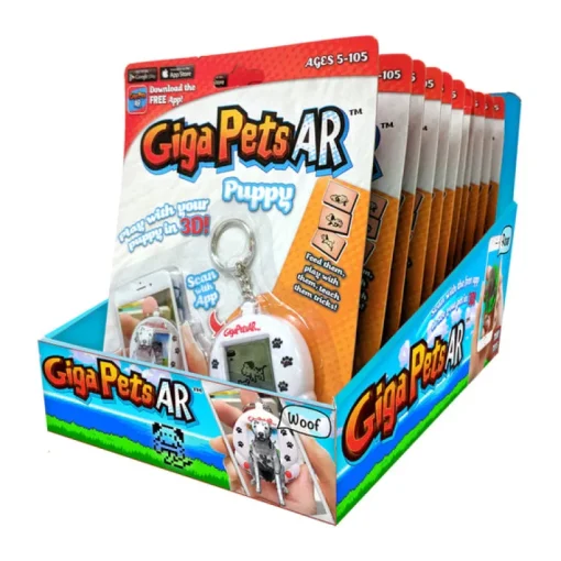 GigaPets AR Virtual Pets Plastic Assorted (Pack of 12)
