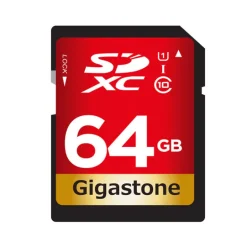 Gigastone 64 GB SDXC Flash Memory Card 1 pk