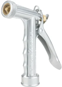 Gilmour 857302-1001 Full Size Zinc Pistol Grip Nozzle With Threaded Front