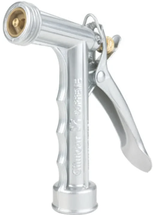 Gilmour 857302-1001 Full Size Zinc Pistol Grip Nozzle With Threaded Front