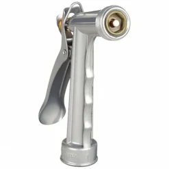 Gilmour 857302-1001 Full Size Zinc Pistol Grip Nozzle With Threaded Front