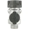 Gilmour 801074-1001 Single Shut Off Valve Aluminum Connector