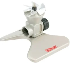 Gilmour Metal Elevated Base Sprinkler 1024 sq. ft.