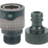Gilmour Polymer Female/Male Quick Connector Faucet Set