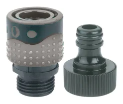 Gilmour Polymer Female/Male Quick Connector Faucet Set