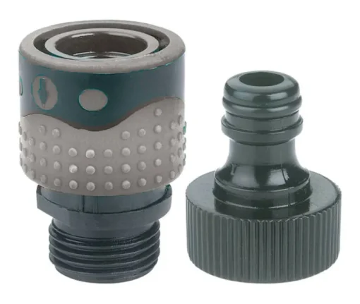 Gilmour Polymer Female/Male Quick Connector Faucet Set