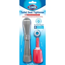 Ginsey All-In-One Toilet Tool Seat Tightening Kit with 6-Washers