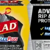 Glad ForceFlex Plus 30 gal. Trash Bags Drawstring (Pack of 6)