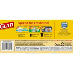 Glad ForceFlex Plus 20 gal Fresh Trash Bags Drawstring 30 pk