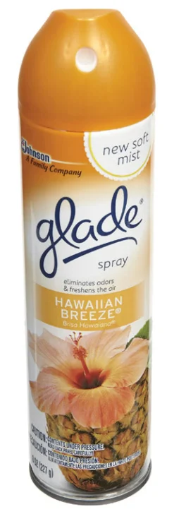 Glade Hawaiian Breeze Scent Air Freshener 8 oz Aerosol