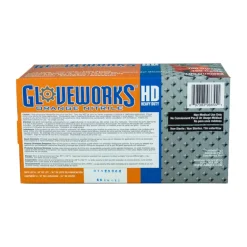 Gloveworks Nitrile Disposable Gloves XX-Large Orange Powder Free 100 pk