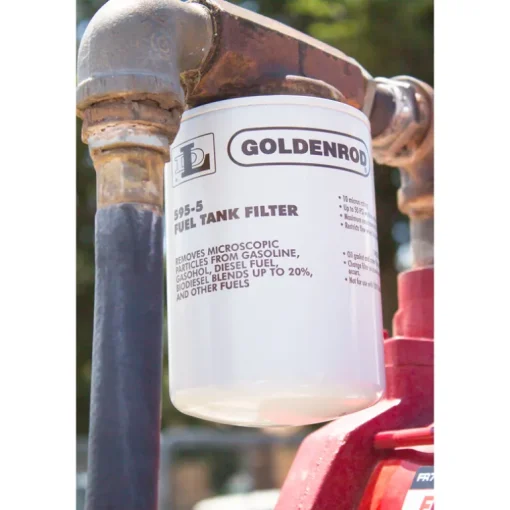 Goldenrod Steel Replacement Fuel Filter 25 gpm