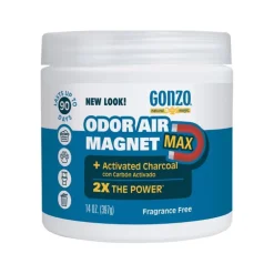 Gonzo Natural Magic Fresh Scent Odor Air Magnet 14 oz Gel