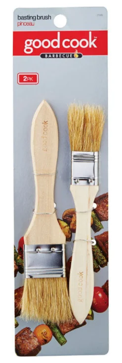 Good Cook Natural Wood Pastry/Basting Brush Set