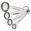 Good Cook Stainless Steel Silver Measuring Spoon Set