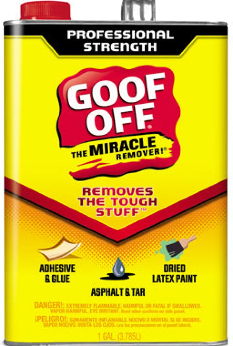 Goof Off Pro Strength Liquid Remover 1 gal. (Pack of 4)