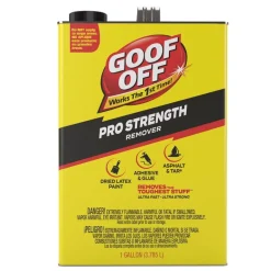 Goof Off Pro Strength Liquid Remover 1 gal. (Pack of 4)