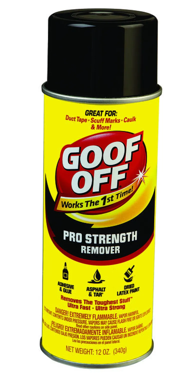 Goof Off Pro Strength Paint Remover 12 oz. (Pack of 6)