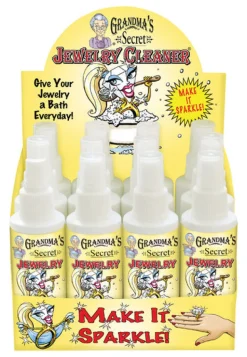 Grandma's Secret No Scent Jewelry Cleaner 3 oz. Liquid (Pack of 12)
