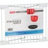 Grayline Life Organized 6 in. H X 9 in. W X 14 in. L PE Coated White Stackable Shelf