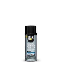 Great Stuff Black Airtight & Water-Resistant Multipurpose Insulating Foam Sealant 12 oz.