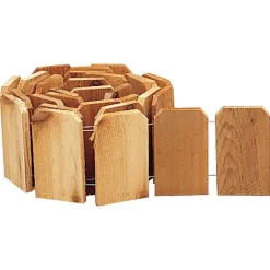 Greenes 10 ft. L X 6 in. H Cedar Natural Lawn Edging