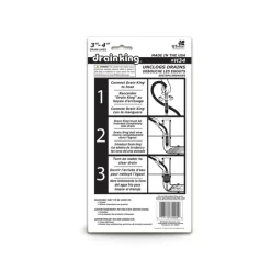 GT Water Products Drain King 0 ft. L Drain Unclogger