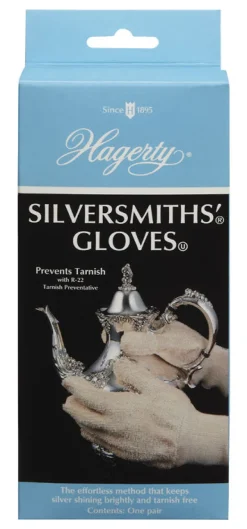 Hagerty No Scent Silversmiths' Gloves 1 pair Cloth