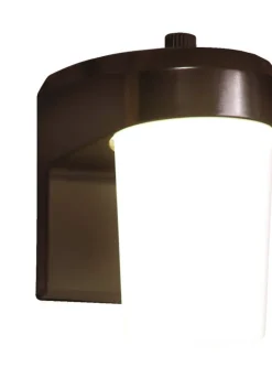 Halo Bronze Dusk to Dawn LED Jelly Jar Light w/Photocell