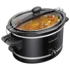 Hamilton Beach 4 qt. Black Metal Slow Cooker
