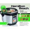 Hamilton Beach 4.5 qt Silver Stainless Steel Programmable Multi-Cooker