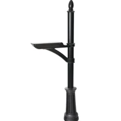 HAMILTON MAILBOX PST BLK